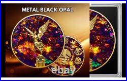 2024 Mexico Libertad Black Opal Edition 1 oz Silver Coin with Capsule & COA 2024 Mexico Libertad Black Opal Edition 1 oz Silver Coin with Capsule & COA