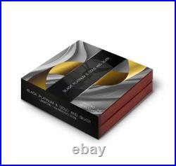 2024 Mexico Libertad Black Platinum & Gold Edition Coin 1 oz. 999 Silver Box/COA