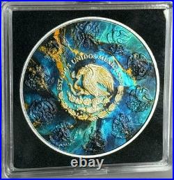 2024 Mexico Libertad Deep Sea Marble Imperial Edition 1 oz Silver Coin