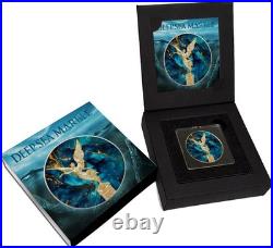 2024 Mexico Libertad Deep Sea Marble Imperial Edition 1 oz Silver Coin