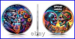 2024 Mexico Libertad Dia De Los Muertos Cyberpunk Edition 1oz. 999 Silver Coin 2024 Mexico Libertad Dia De Los Muertos Cyberpunk Edition 1oz. 999 Silver Coin