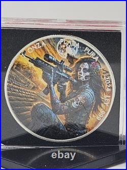 2024 Mexico Libertad Dia De Los Muertos Sniper Edition 1 oz Silver Coin 200