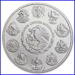 2024 Mexico Libertad Dia Dia Los Muertos Butterflies 1 oz Color Silver Art Coin