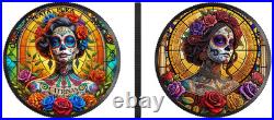 2024 Mexico Libertad Dia de los Muertos Stained Glass 1 oz Silver Colorized Coin 2024 Mexico Libertad Dia de los Muertos Stained Glass 1 oz Silver Colorized Coin