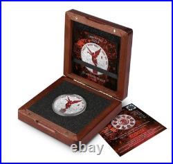 2024 Mexico Libertad Diamond Dust Fire Edition 1 oz Silver Coin