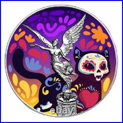 2024 Mexico Libertad El Gato De Los Muertos Edition 1 oz Silver Coin