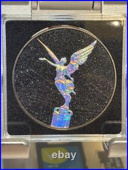 2024 Mexico Libertad Holo Diamond Dust Edition 1 oz. 999 Silver Coin 500 made 2024 Mexico Libertad Holo Diamond Dust Edition 1 oz. 999 Silver Coin 500 made