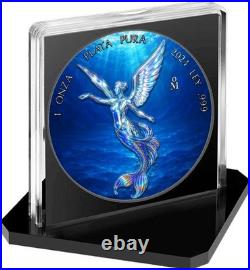 2024 Mexico Libertad Holo Mermaid Blue Ocean Edition 1 oz Silver Coin