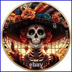 2024 Mexico Libertad Libertad La Catrina 1 oz. 999 Silver Colorized Coin 2024 Mexico Libertad Libertad La Catrina 1 oz. 999 Silver Colorized Coin