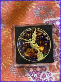 2024 Mexico Libertad Metal Black Opal Edition 1 oz Silver Coin 2024 Mexico Libertad Metal Black Opal Edition 1 oz Silver Coin