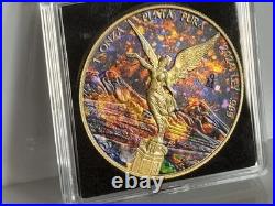 2024 Mexico Libertad Metal Black Opal Edition 1 oz Silver Coin