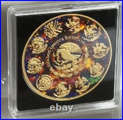 2024 Mexico Libertad Metal Black Opal Edition 1 oz Silver Coin