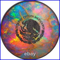 2024 Mexico Libertad Metal Galaxy Opal Edition 1 oz. 999 Silver Coin Box/COA