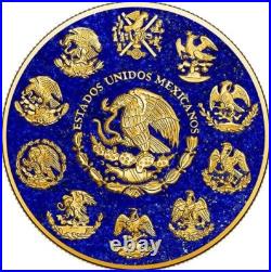 2024 Mexico Libertad Precious Gemstones Lapis Lazuli Edition 1 oz Silver Coin 2024 Mexico Libertad Precious Gemstones Lapis Lazuli Edition 1 oz Silver Coin