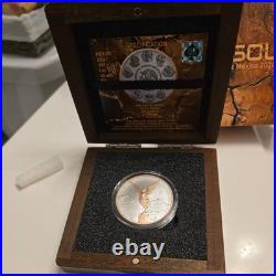 2024 Mexico Libertad Red Gold Series 1 oz. 999 Silver Coin