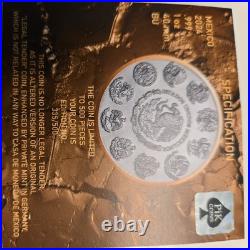 2024 Mexico Libertad Red Gold Series 1 oz. 999 Silver Coin