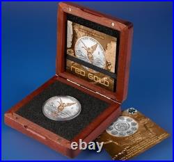 2024 Mexico Libertad Red Gold Series 1oz Silver Coin COA & Wooden Box 2024 Mexico Libertad Red Gold Series 1oz Silver Coin COA & Wooden Box