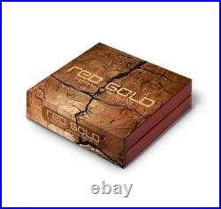 2024 Mexico Libertad Red Gold Series 1oz Silver Coin COA & Wooden Box 2024 Mexico Libertad Red Gold Series 1oz Silver Coin COA & Wooden Box