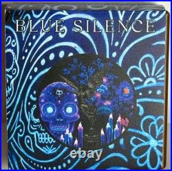 2024 Mexico Libertad Rhodium Dia De Los Muertos Blue Silence 1 oz Silver Coin