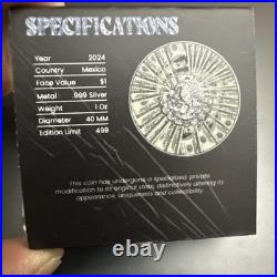 2024 Mexico Libertad Richertad Edition 1oz Silver Coin mintage 499