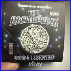 2024 Mexico Libertad Richertad Edition 1oz Silver Coin mintage 499