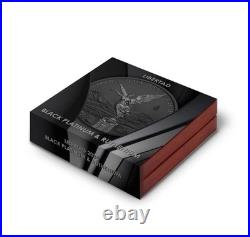 2024 Mexico Libertad Ruthenium & Black Platinum 1 oz Silver Colorized Coin