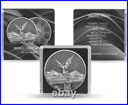 2024 Mexico Libertad Silver Ring 1 oz Silver Colorized Ruthenium Coin 2024 Mexico Libertad Silver Ring 1 oz Silver Colorized Ruthenium Coin