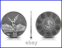 2024 Mexico Libertad Silver Ring 1 oz Silver Colorized Ruthenium Coin 2024 Mexico Libertad Silver Ring 1 oz Silver Colorized Ruthenium Coin