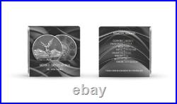 2024 Mexico Libertad Silver Ring with Ruthenium Gild with Quadrum Sleeve & COA