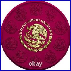 2024 Mexico Libertad Space Pink Opal Edition 1 oz. 999 Silver Coin