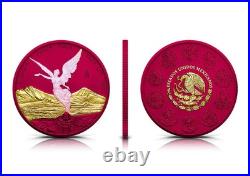 2024 Mexico Libertad Space Pink Opal Edition 1 oz. 999 Silver Coin