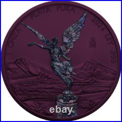 2024 Mexico Libertad Space Purple with Black Holo Coin 1 oz. 999 Silver Germania 2024 Mexico Libertad Space Purple with Black Holo Coin 1 oz. 999 Silver Germania