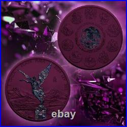 2024 Mexico Libertad Space Purple with Black Holo Coin 1 oz. 999 Silver Germania 2024 Mexico Libertad Space Purple with Black Holo Coin 1 oz. 999 Silver Germania