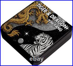 2024 Mexico Libertad Tiger & Dragon Yin Yang Edition 1 oz Silver Coin 2024 Mexico Libertad Tiger & Dragon Yin Yang Edition 1 oz Silver Coin