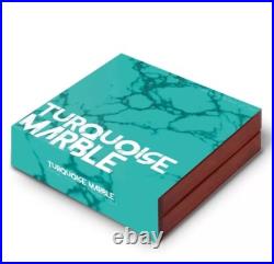 2024 Mexico Libertad Turquoise Marble 1oz Silver Coin Ceramic Coated COA&BOX