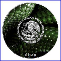 2024 Mexico Libertad Under the Skin Snake Edition 1 oz Silver Coin