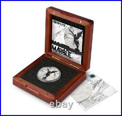 2024 Mexico Libertad White & Black Marble Coin 1 oz. 999 Silver in box with coa 2024 Mexico Libertad White & Black Marble Coin 1 oz. 999 Silver in box with coa