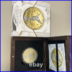 2024 Mexico Libertad Yellow Gold and White Rhodium Edition 1 oz Silver Coin