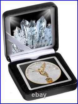 2024 Mexico Libertad precious gemstones Quartz Edit 1oz Silver Coin COA&BOX