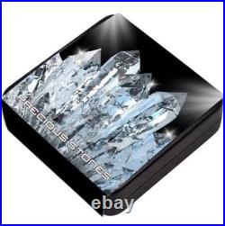 2024 Mexico Libertad precious gemstones Quartz Edit 1oz Silver Coin COA&BOX