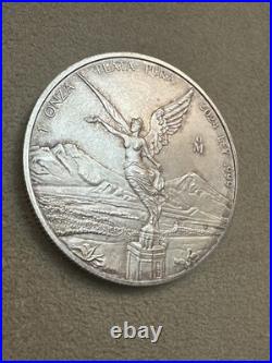 2024 Mexico Onza Libertad 1 Oz. 999 Silver Coin