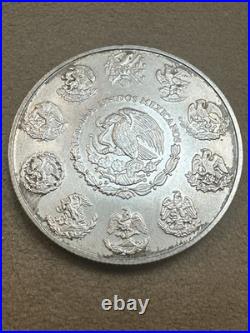 2024 Mexico Onza Libertad 1 Oz. 999 Silver Coin