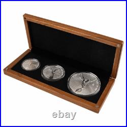 2024 Mexico Reverse Proof Libertad 3-Coin Set 8 Troy oz. 999 Fine Silver