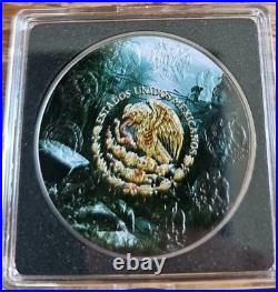 2024 Mexico Silver Zombiertad Apocalypse Platinum Colors OGP COA STOCK