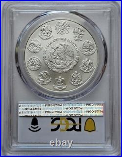 2024-Mo Mexico Libertad First Day Of Issue PCGS MS70 Flag Label