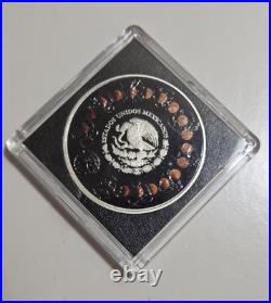 2024-Mo Mexico Libertad Onza Silver Lunar Eclipse In Capsule 1 Of 314