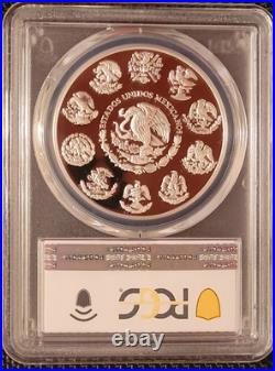 2024 Mo S1-ONCE MEXICO LIBERTAD WINGED VICTORY PCGS PR-70-DC RARITY R3 TOP POP