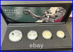 2025 1.85 Oz. 999 Silver Niue Mexican Libertad Fractional Coin Set Only 500