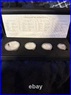 2025 1.85oz. 999 Silver Niue Mexican Libertad Fractional Coin Set-Only 500 Made