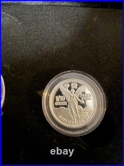 2025 1.85oz. 999 Silver Niue Mexican Libertad Fractional Coin Set-Only 500 Made
